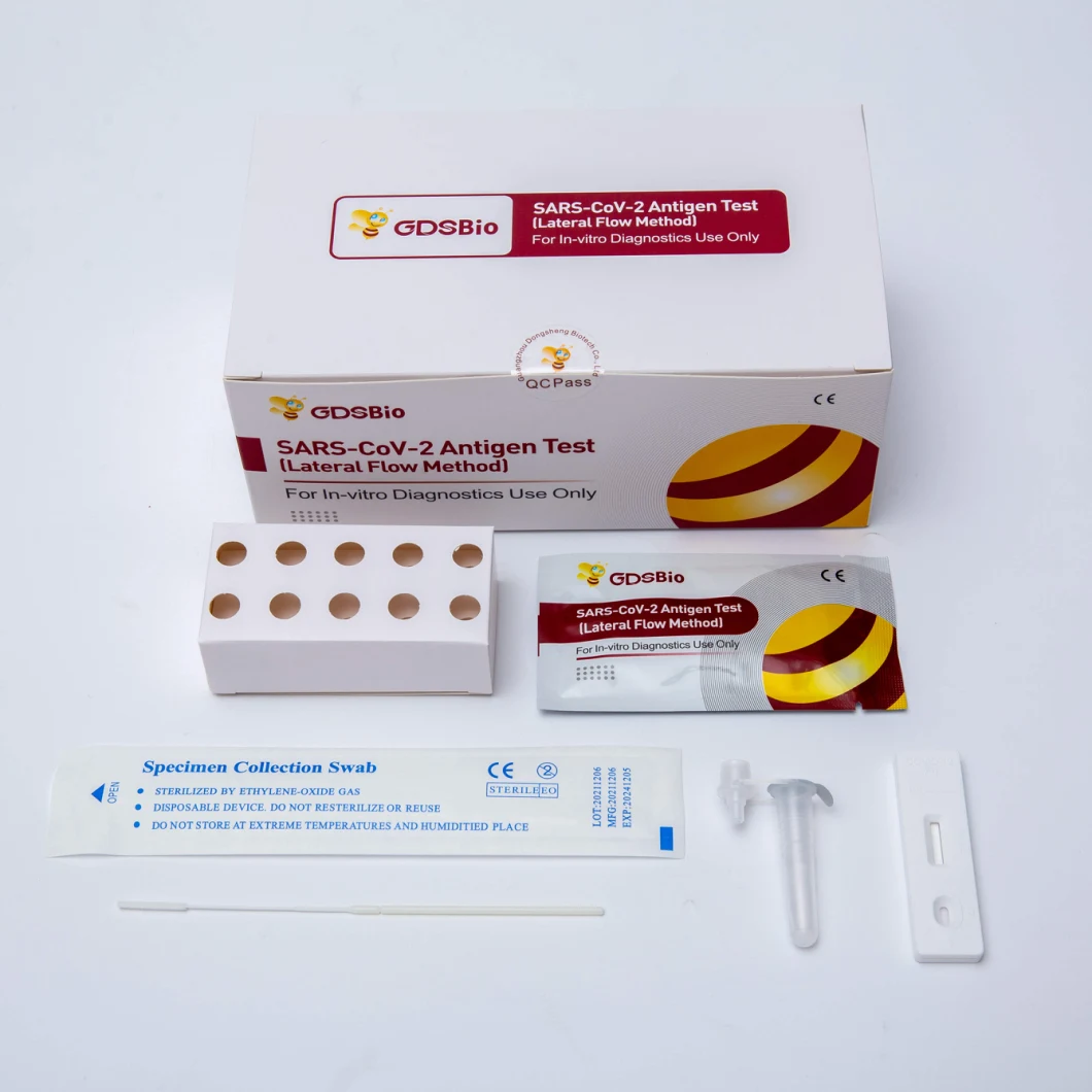 Quick Diagnosis Mouth Type Saliva Sampling Home Use Testing Nucleic Acid Antigen Rapid Test Kit