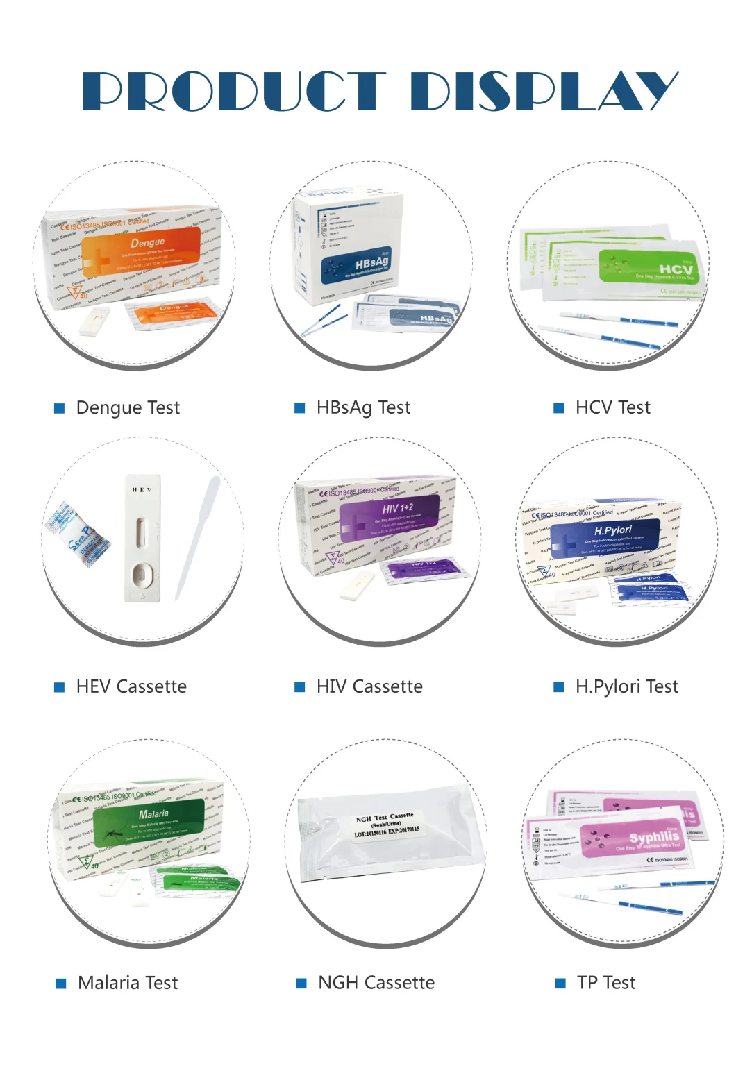 Virus Detection Blood Test Kit Influenza Detection