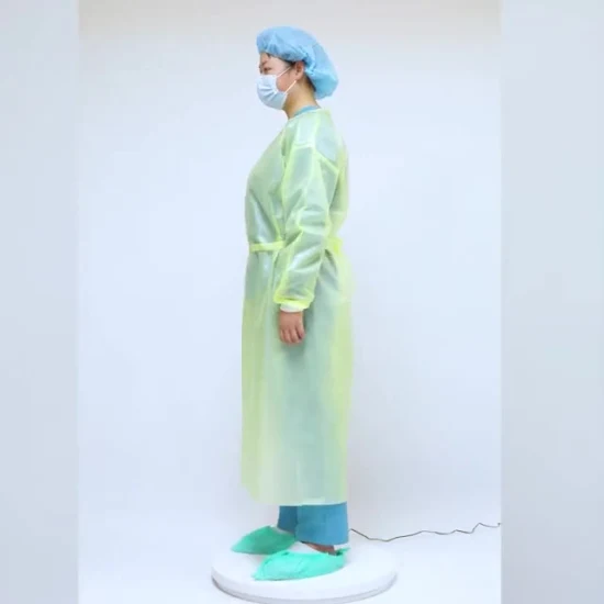 Disposable Water Proof Medical Isolation Gown Protective Gown