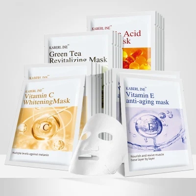 Manufacturer OEM ODM Custom Anti-Aging Face Care Mask Korean Organic Moisturizer Whitening Mascarillasl Facial Masks